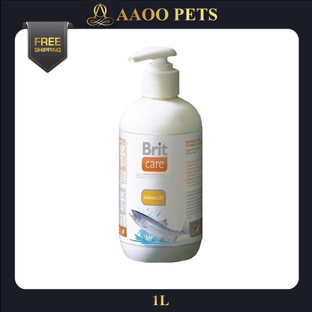 Brit Care Pet Supplements Salmon Oil (1000ml) Dog Salmon Oil / Cat