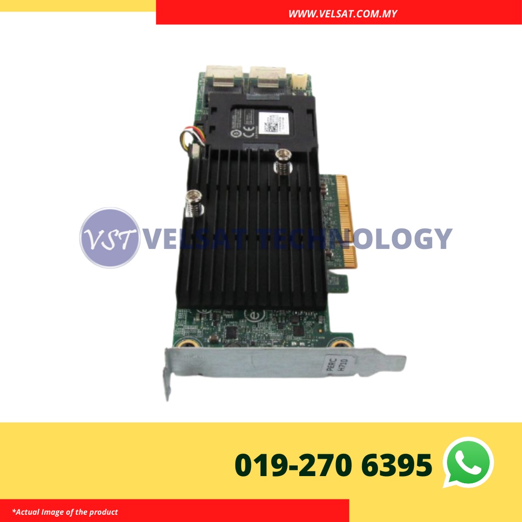 Dell PERC H710 PCIE SAS SATS RAID Controller 01KJ7G Shopee Malaysia