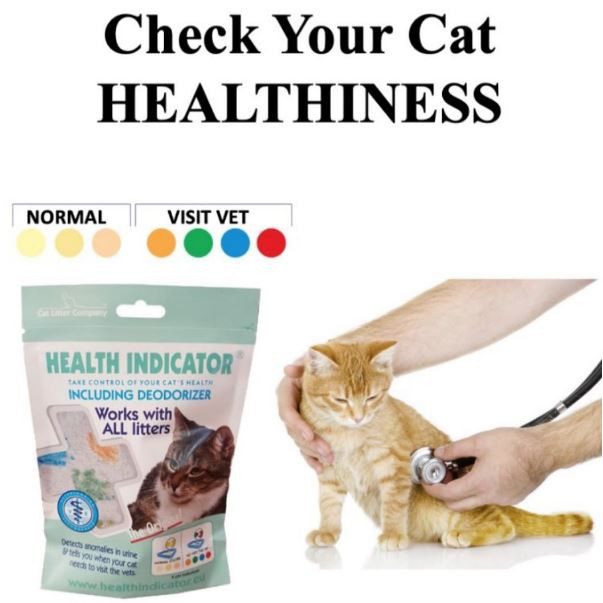Cat Litter Health Indicator (Ready stock with bubble wrap) Shopee