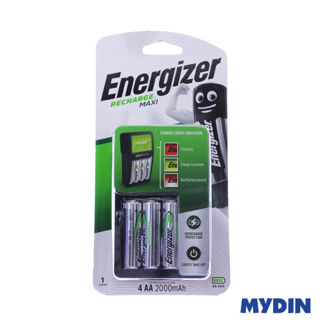 Energizer Charger Maxi 4AA CHVCM4 (2000mAh) Shopee Malaysia