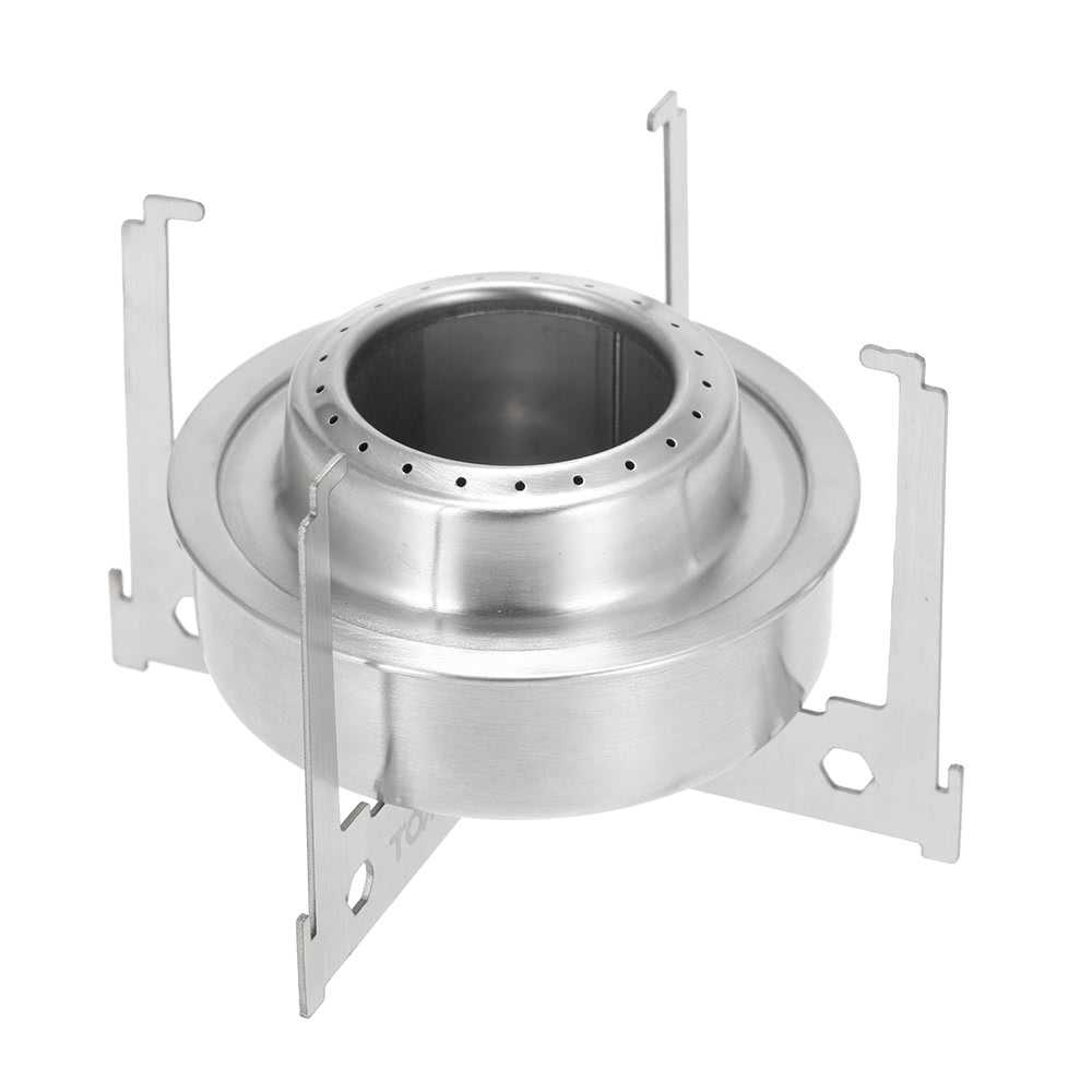 TOMSHOO Mini Alcohol Stove Tray Spirit Burner Stove Portable Camping