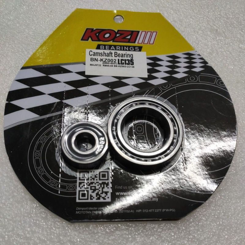 Camshaft bearing (kozi) 6906/6001 yamaha y15zr y15 lc135 135lc Shopee