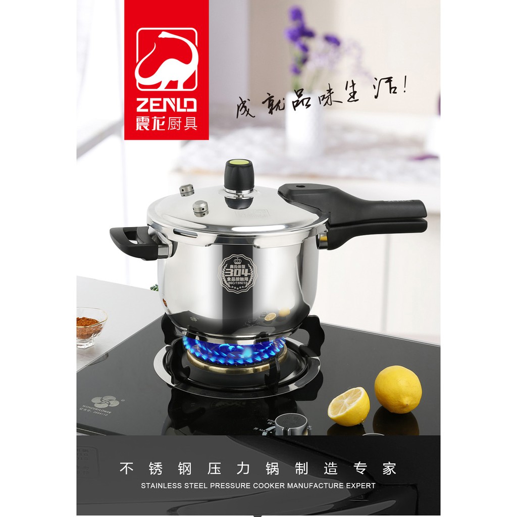 Stainless Steel Stovetop Pressure Cooker (26cm) Shopee Malaysia