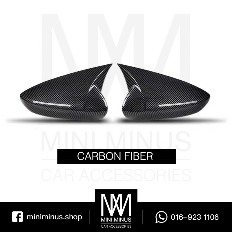 Mazda 3 (20202023) Carbon Fiber M4 Style Side Mirror Cover Shopee