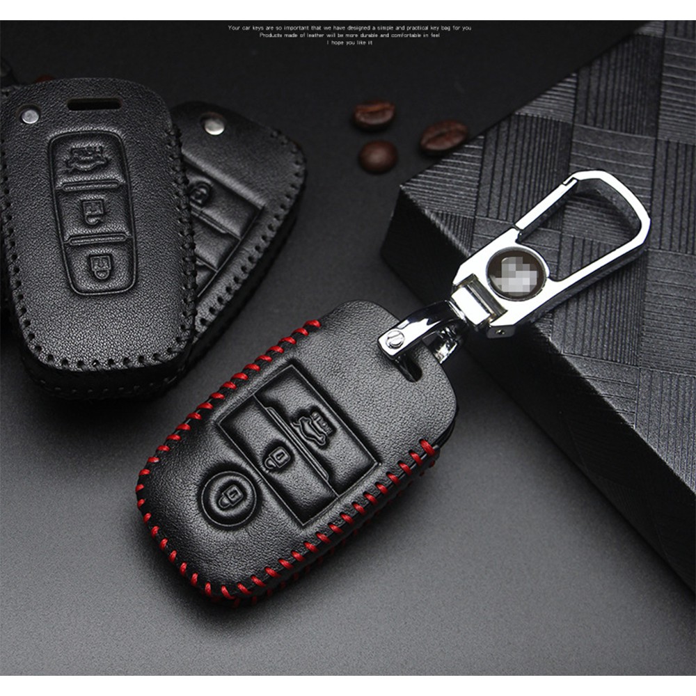 KIA Cerato K3 KX Sportage Optima K5 Keyless Remote HandSewn Leather