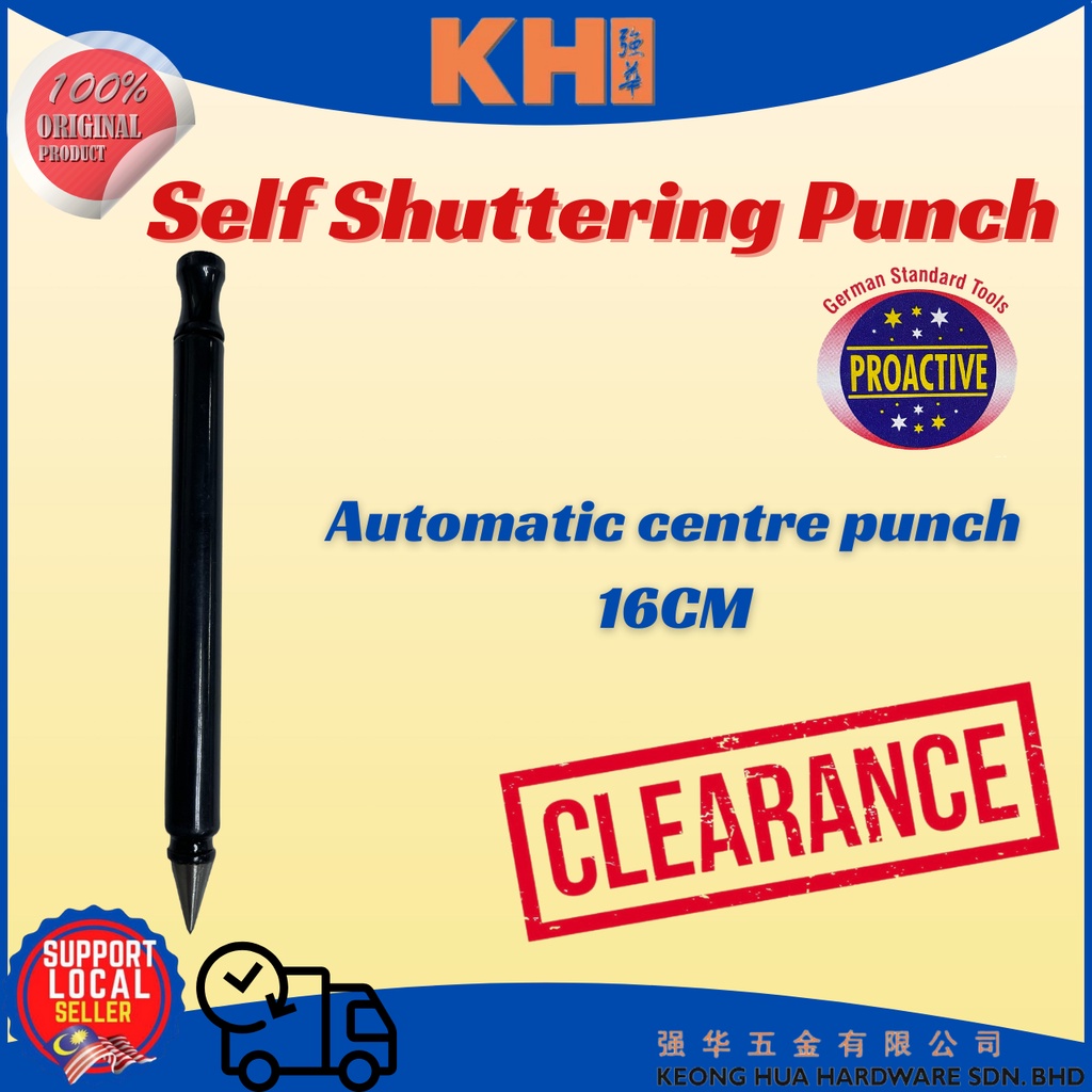 Proactive centre punch shuttering punch Shopee Malaysia