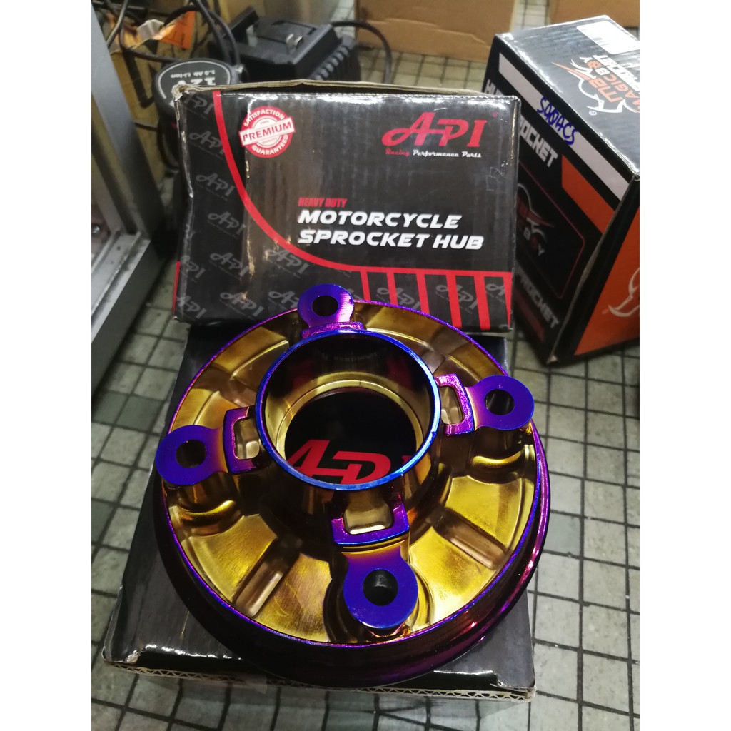 YAMAHA LAGENDA SRL 115 FI/CARBURETOR TITANIUM SPROCKET HUB SPOKET HUB