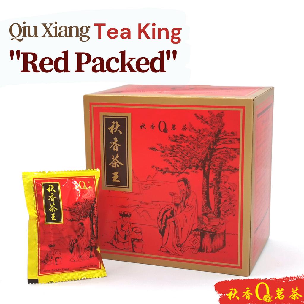 秋香茶王红庄 Qiu Xiang Tea King "Red Pack"【36 Packs x 10g】 【乌龙茶 Oolong Tea