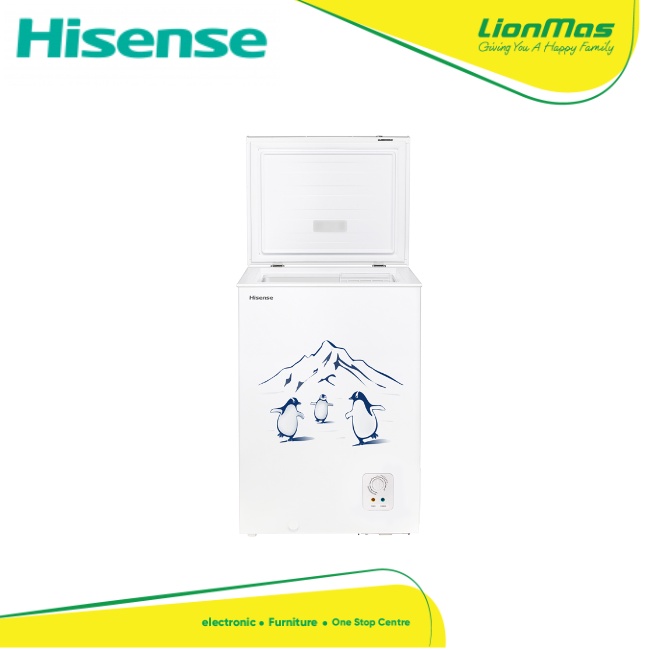 HISENSE Chest Freezer (128L) Shopee Malaysia