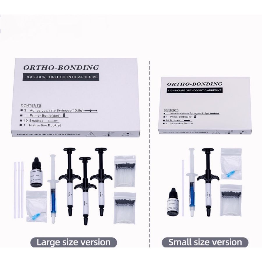 Dental Orthodontic Braces Adhesive Bonding Brackets Glue Light Cure Adhesive Bonding Primer