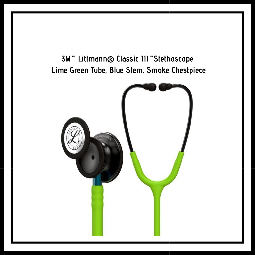 Littmann Classic III Stethoscope Special Colours + Laser Engraving (𝑷𝑳𝑺