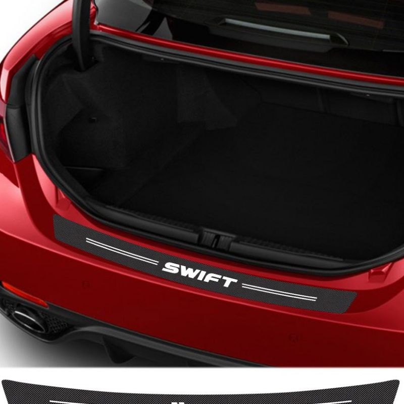 Suzuki Swift Car Rear Bumper Protector 3D carbon sticker Shopee Malaysia