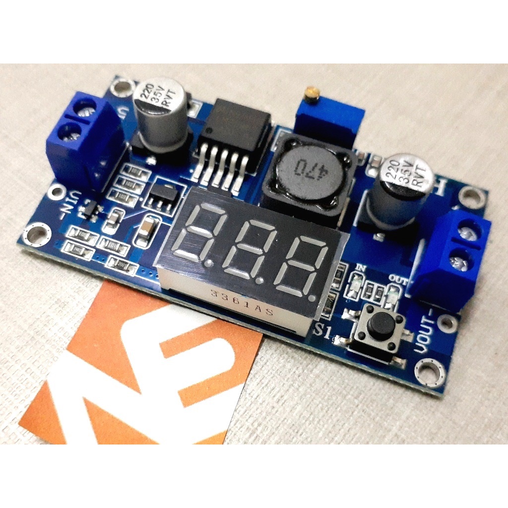 Step Down Module LM2596 Display 3A Adjustable DC Converter LM 2596