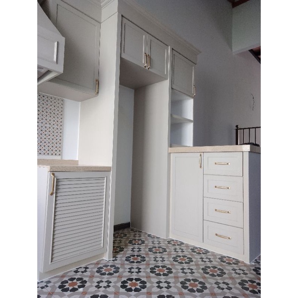 Tall unit/ kitchen Hood cover/ Bar table/ Louvers door