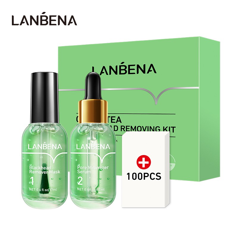 LANBENA Green Tea Blackhead Remover Kit Shopee Malaysia