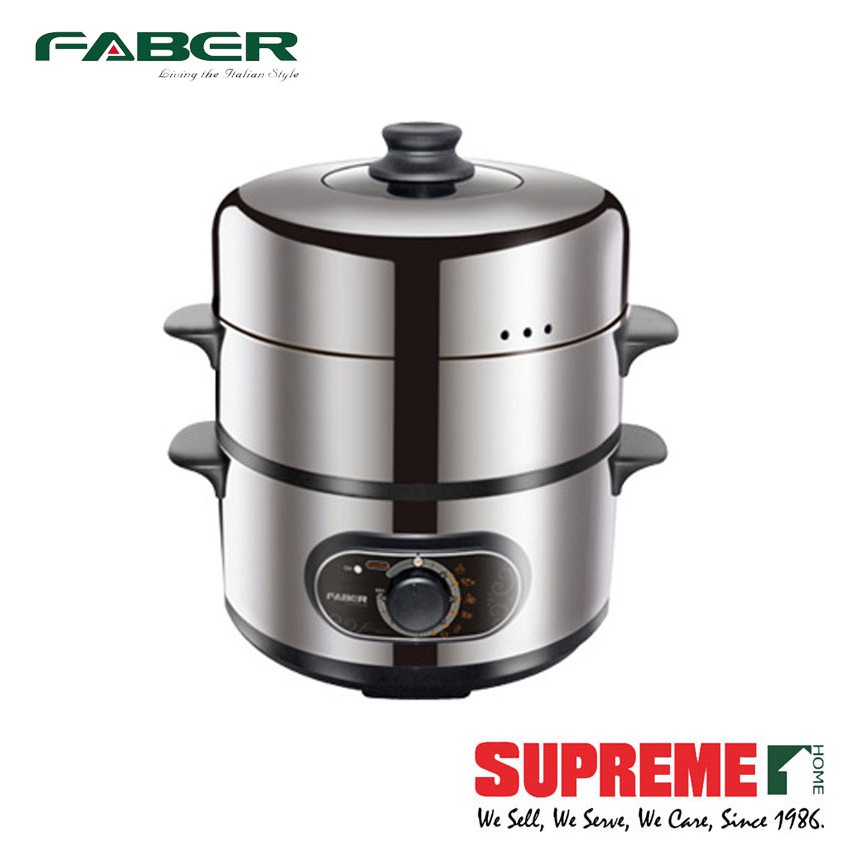 Faber Stainless Steel 3tier Food Steamer FFS928SS Shopee Malaysia
