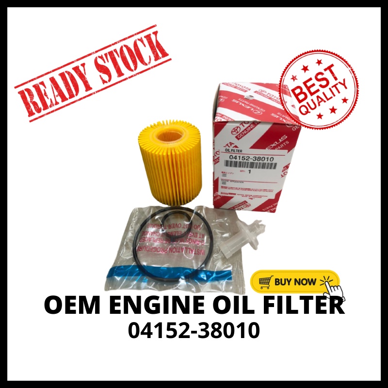 Toyota Engine Oil Filter Lexus IS250 GS250 LS460 Mark X Hilux Gun25 FJ