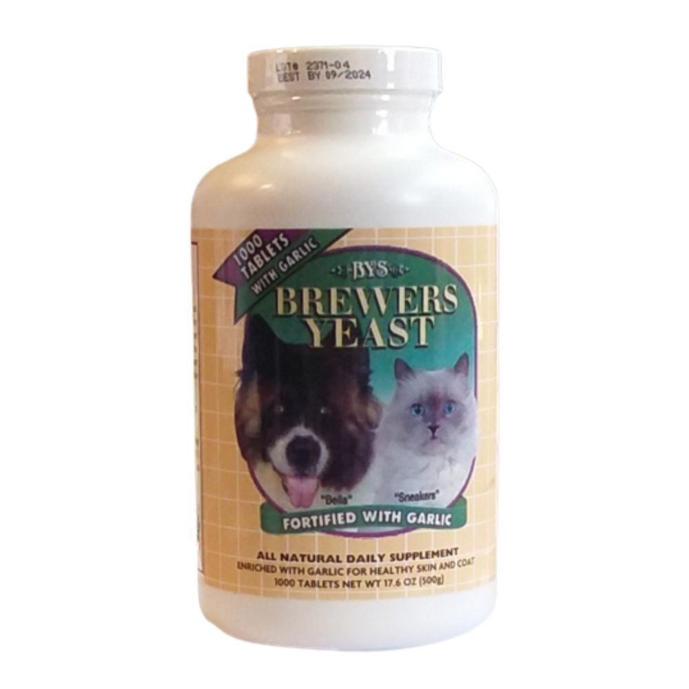 BYS Brewers Yeast Fortified With Garlic 1000 Tablets (Exp Date