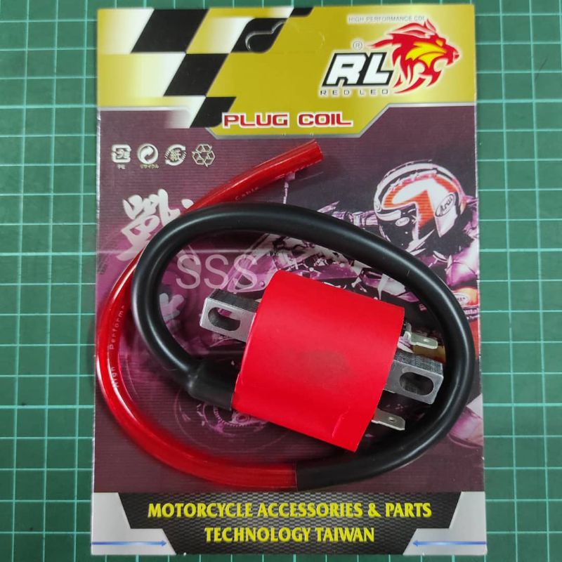 RED LEO RACING PLUG COIL Y15ZR REDLEO Y15 LC150 EXCITER MOTOR FZ150