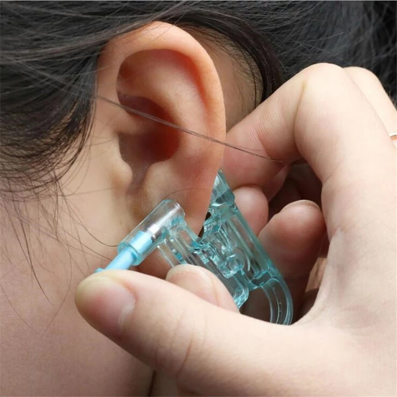 Ear Piercing Gun Kit Disposable Disinfect Safety Earring Piercer