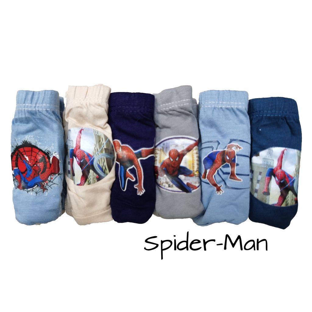 Cartoon Kids Underwear Boys (PJ Mask, SpiderMan, SuperMan, Ultraman