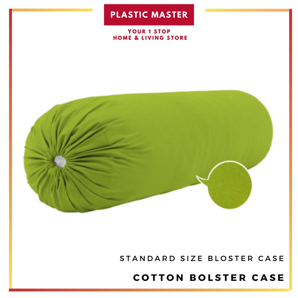 Cotton Bolster Case Multiple Color High Quality Cotton Pillow Case Home