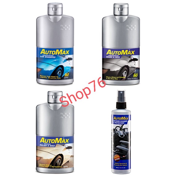 AutoMax Concentrated Car Shampoo 400ml Car Care Cosway Shopee Malaysia