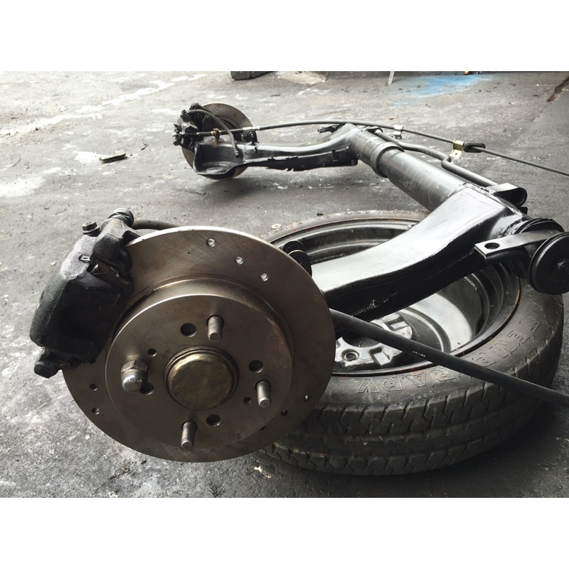 PROTON ISWARA SAGA II ISWARA AEROBACK 04 06 REAR BRAKE DISC SET RECOND