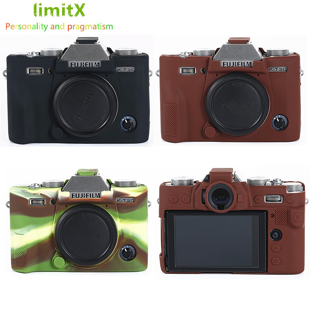 Silicone Armor Skin Case Camera Bag Body Cover Protector for Fujifilm X