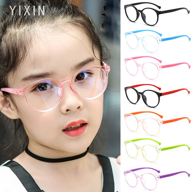 2020 Round Kids Glasses Optical Frame Children Boy Girls Computer