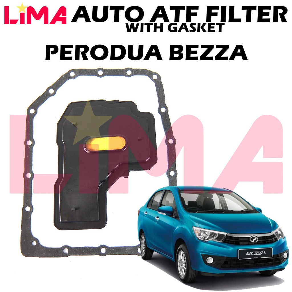 PERODUA BEZZA AUTO FILTER WITH GASKET AUTO TRANSMISSION FILTER Shopee