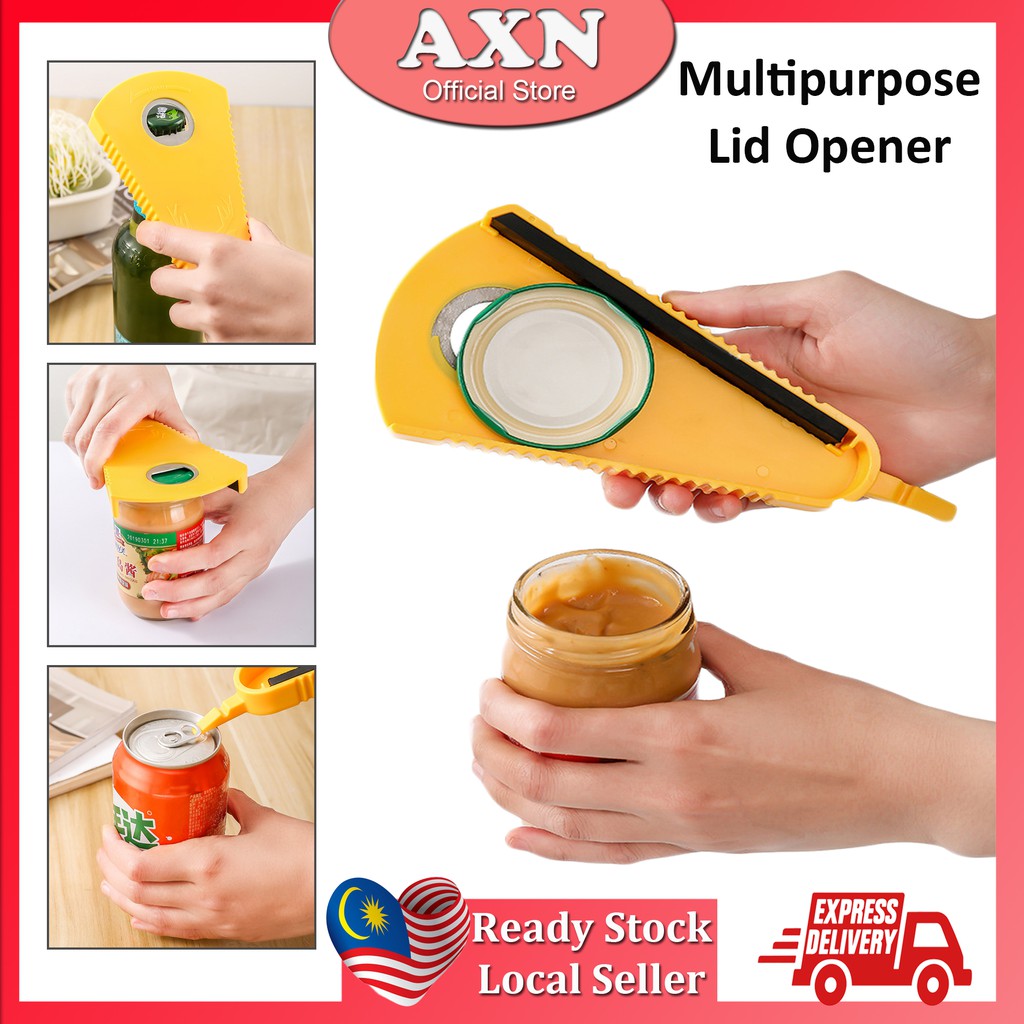 AXN Multifunctional Bottle Jar Can Lid Opener Kitchen Helper Twist Anti