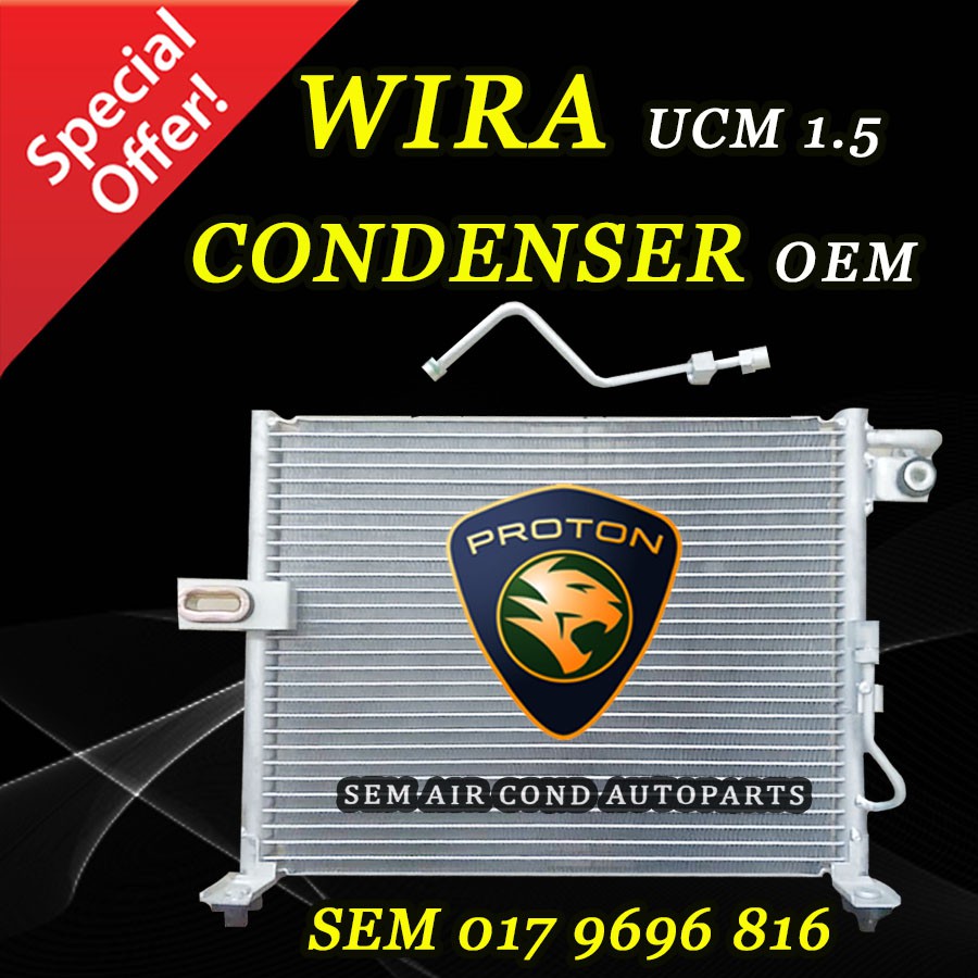 PROTON WIRA 1.5 CC UCM OEM CONDENSER/ KONDENSER (CAR AIRCOND SYSTEM