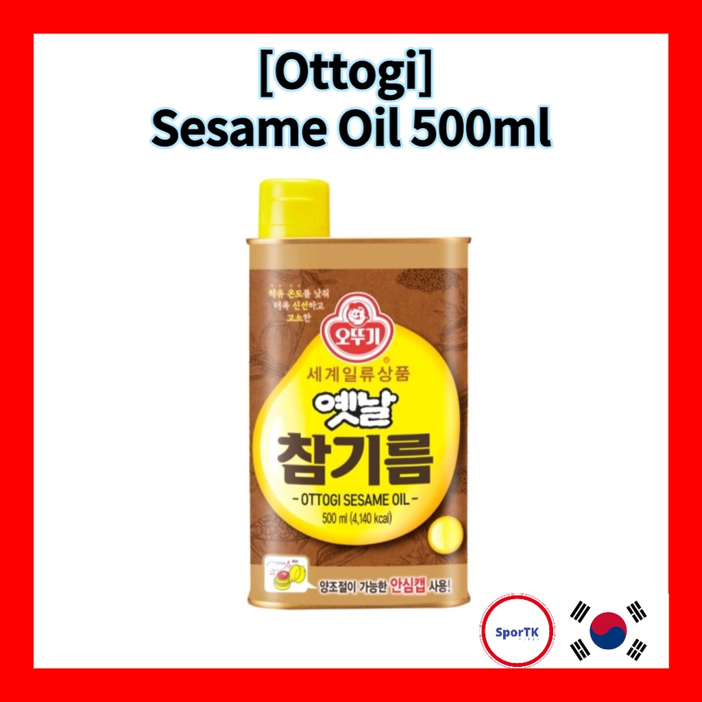 Ottogi Sesame Oil Korean Traditional Premium Savory 500ml Shopee Malaysia