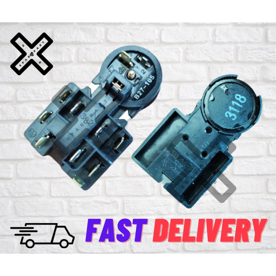 Refrigerator Ptc Overload Relay QP322A B27105 Haier/Sanyo Shopee