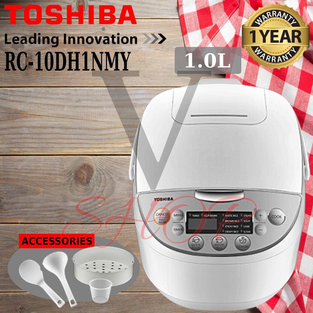 TOSHIBA RICE COOKER 1L RC10DH1NMY // 1.8L RC18DH1NMY