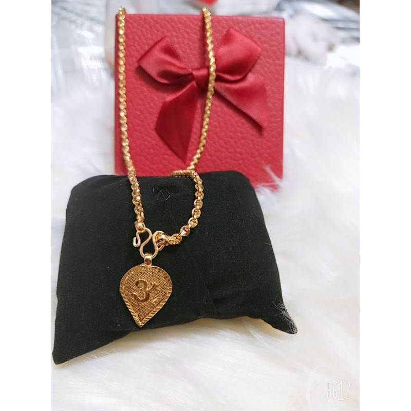 Malayalam Thali leaf design with chain Shopee Malaysia