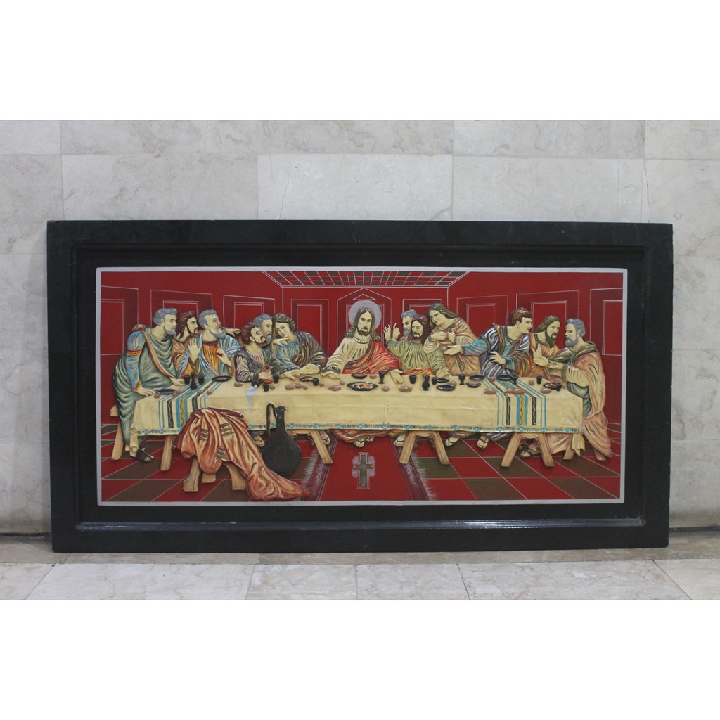 The last Supper Picture Frame Large 2 feet wide 1 Foot long Shopee