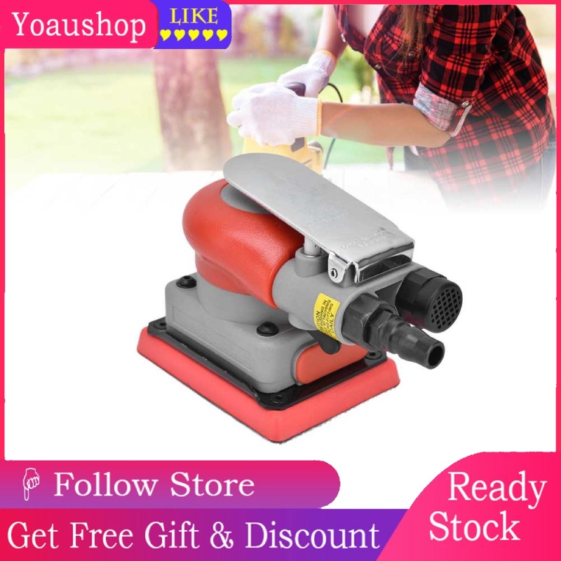 Pneumatic Sander Alloy Steel Air Squares Sanding Machine