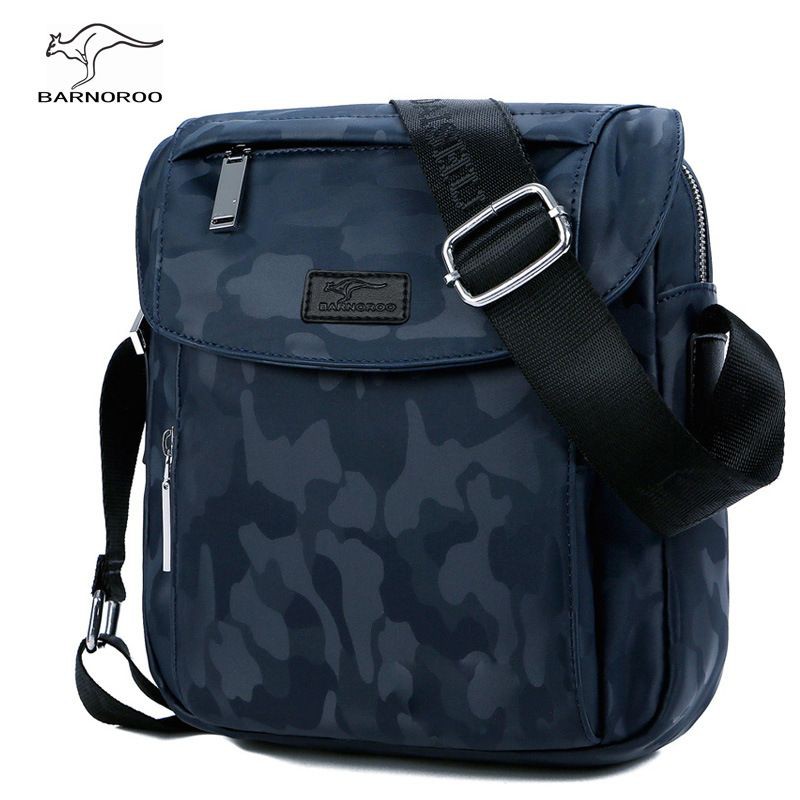 BARNOROO Men Sling Messenger Bag Man Shoulder Crossbody Kangaroo Bag
