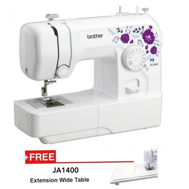 Brother Sewing Machine JA1400 (FREE EXTENSION TABLE) Shopee Malaysia