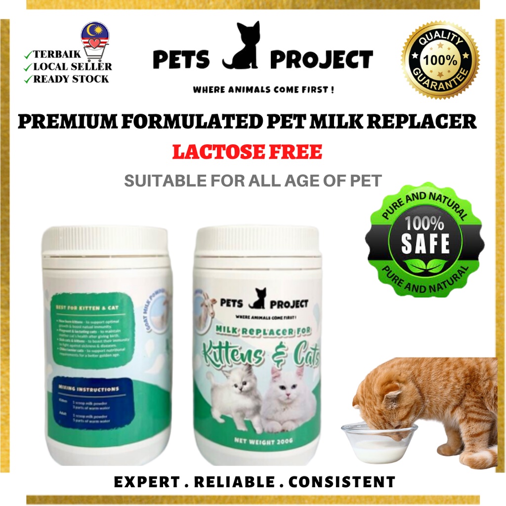 PETS PROJECT Premium Imported Lactose Free Goat Milk Powder For Cat