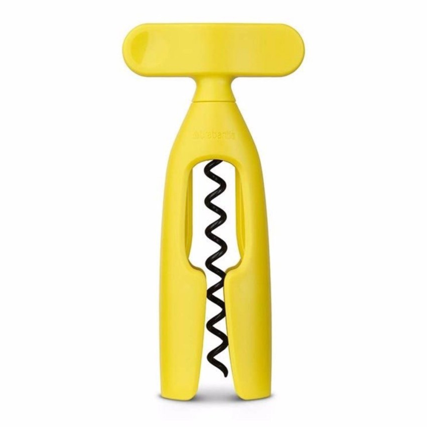 Brabantia Tasty Colors Corkscrews Wine Bottle Opener Yellow Shopee