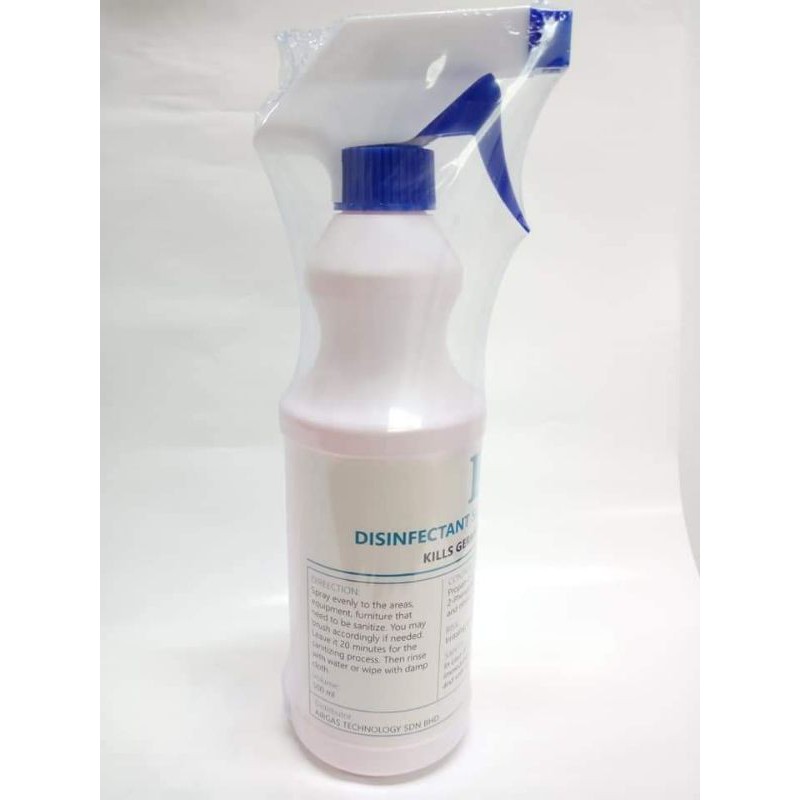Covid Disinfectant Sanitizing Cleaner Spray 500ml Shopee Malaysia