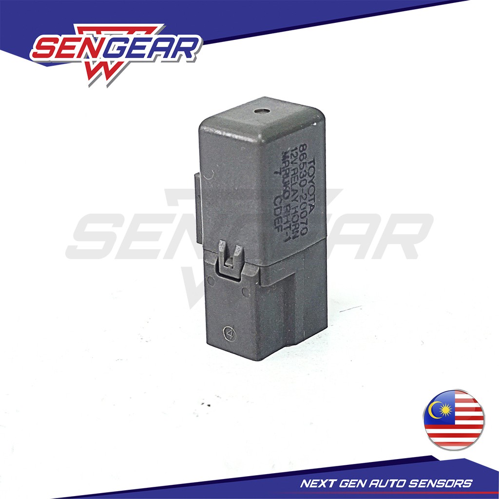 TOYOTA HIACE HILUX HORN RELAY 3PIN 8653020070 (MULTI USE)USED PART Shopee Malaysia