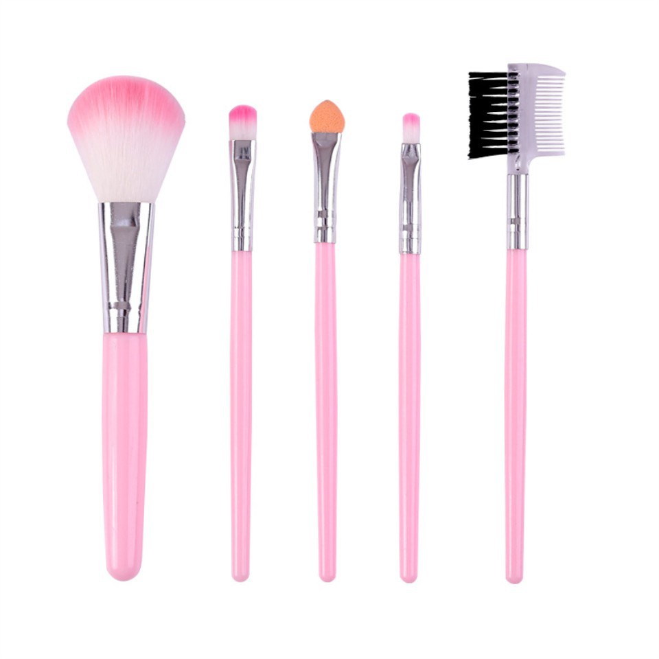 Personal make up Makeup Brush Set 5 Pink Trees 5 Detail Makeup Brush