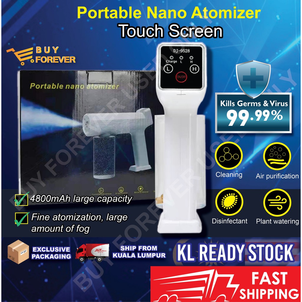 *Malaysia Ready Stock*Nano Blueray Disinfection Spray Gun Shopee