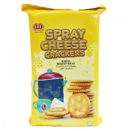 LEE Spray Cheese Crackers (180g) Shopee Malaysia