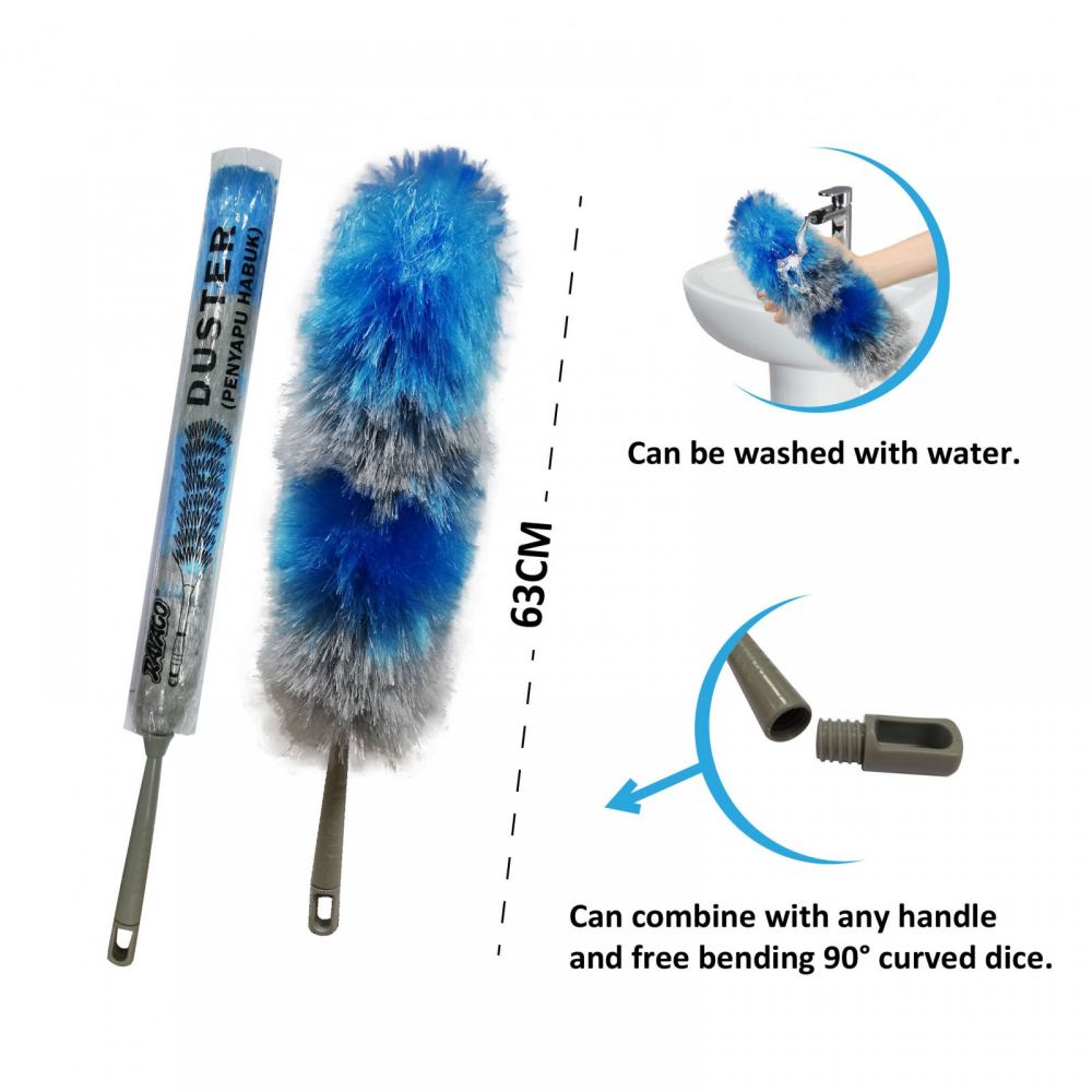 Plastic Duster & Microfiber Duster Duster Cleaner Feather Duster