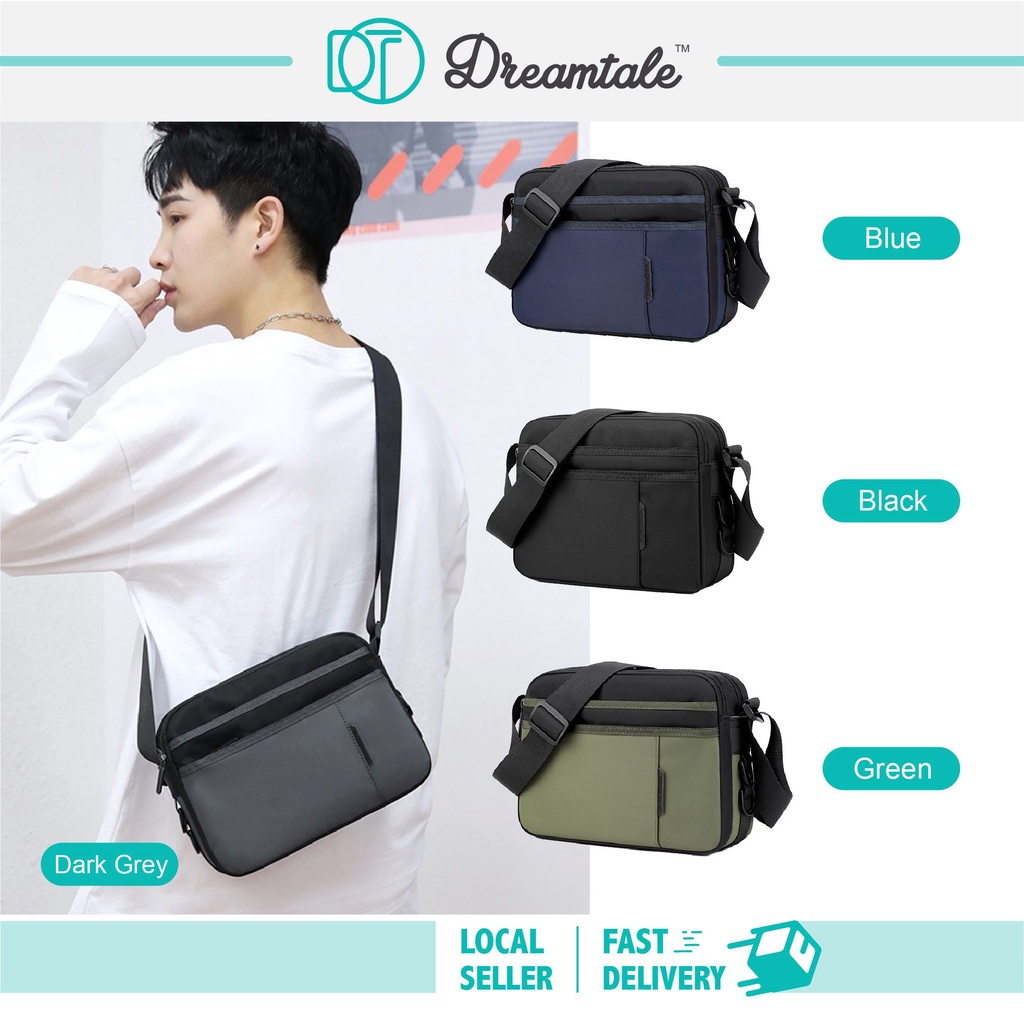 Dreamtale Men Fashion Suoyate Nylon Men Casual Sling Bag